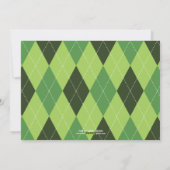 ホリデー カットアウト | ホリデー フォト カード (裏面)