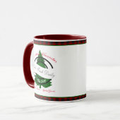 ホリデー カフェ 看板 マグカップ (正面左)