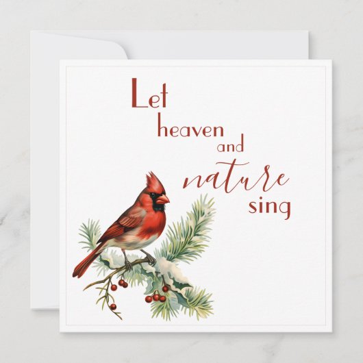 ホリデー カーディナル クリスマス インスピレーション (正面)