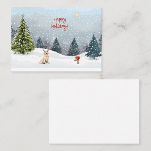 ホリデー カード (正面/裏面)