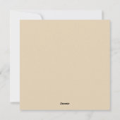 ホリデー カード (裏面)