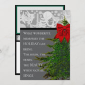 ホリデー カード 5x7 (正面/裏面)