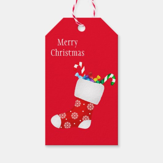 ホリデー ギフト タグ (正面)
