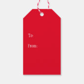 ホリデー ギフト タグ (裏面)