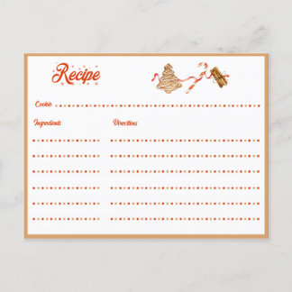 ホリデー・クッキー交換 シーズンポストカード