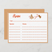 ホリデー・クッキー交換 シーズンポストカード (正面/裏面)