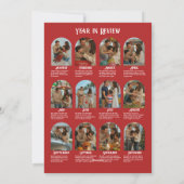 ホリデー クラシック「一年を振り返って」写真 クリスマス (裏面)