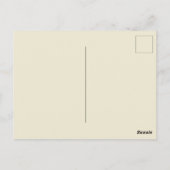 ホリデー クリスマス オーダーメイド 写真 ポストカード (裏面)