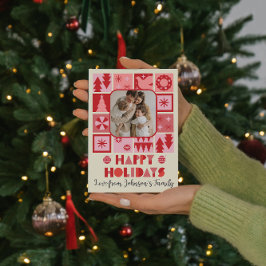 ホリデー クリスマス オーダーメイド 写真 ポストカード