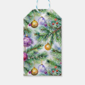 ホリデー クリスマス ツリー ギフト タグ (正面)