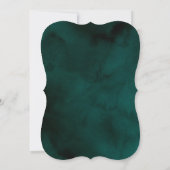 ホリデー クリスマス ツリー リボン, 緑のクリスマスパーティー 招待状 (裏面)