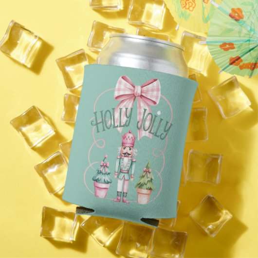 ホリデー クリスマス ナッツクラッカー お嬢様 缶クーラー (インサイチュ 夏)
