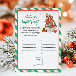 ホリデー クリスマス パーティー サンタのバッグの中身は何? ゲーム