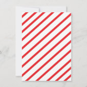 ホリデー クリスマス パーティー メリー フーツ サンタ＆ミセス 招待状 (裏面)