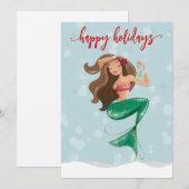 ホリデー クリスマス マーメイド (正面/裏面)