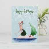 ホリデー クリスマス マーメイド グリーン (スタンド正面)