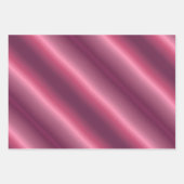 ホリデー クリスマス 誕生日 パーティー ボルドー グロッシー ラッピングペーパーシート (正面3)