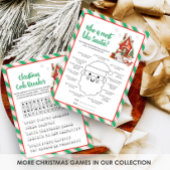 ホリデー クリスマス 誰がサンタに一番似ている ゲーム