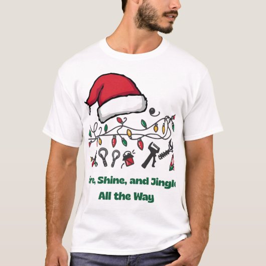 ホリデー・クリスマス Tシャツ (正面)
