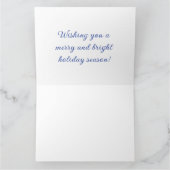 ホリデー グリーティング カード (内部)