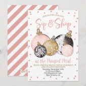 ホリデー シップ アンド ショップ 招待状 (正面/裏面)