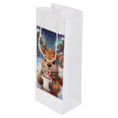 ホリデー・ジョイ・ギフトバッグ ワインギフトバッグ (正面アングル)