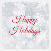 ホリデー ステッカー (正面)