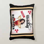 ホリデー ストレス リリーバー ピンアップ アクセントクッション (正面(垂直))