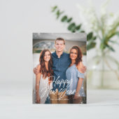 ホリデー スパークス ハッピー ニュー イヤー フォト カード (スタンド正面)