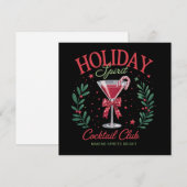 ホリデー スピリット カクテル クラブ クリスマス パーティー (正面/裏面)
