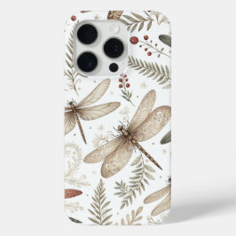 ホリデー スピリット ドラゴンフライ iPhone 15 PROケース