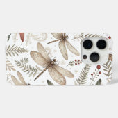 ホリデー スピリット ドラゴンフライ Case-Mate iPhoneケース (裏面 (横))