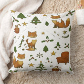 ホリデー・スロー・ピロー クッション (ブランケット)