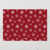 ホリデー・セーブ・ザ・デート 婚約 クリスマスカード (裏面)