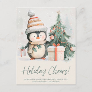 ホリデー チアーズ ペンギン シーズンカード