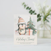 ホリデー チアーズ ペンギン シーズンカード (スタンド正面)