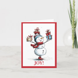 ホリデー チアー – フェスティブ グリーティング ホリデー カード