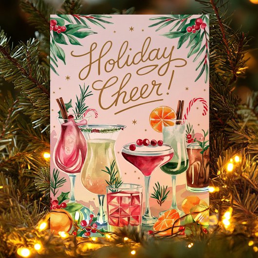 ホリデー チア クリスマス カード