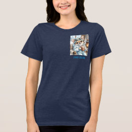 ホリデー チワワ アプレスキー トライブレンドTシャツ