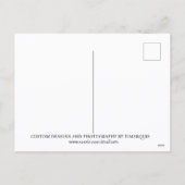 ホリデー ツリー #1 ポストカード (裏面)