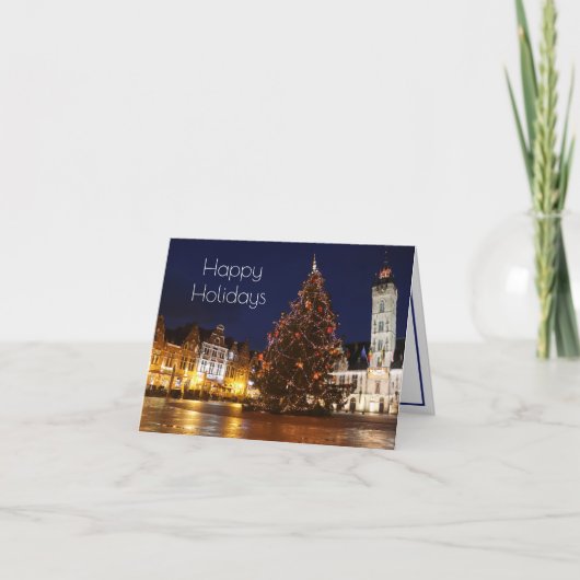 ホリデー・デコレーション、デンデルモンデ、ベルギー シーズンカード (正面)