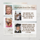 ホリデー ニューミュージック ニュースレター カスタム フォト カード (正面/裏面)