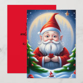 ホリデー ノーム フラット ホリデー カード (正面/裏面)