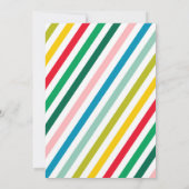 ホリデー・バース・アナウンス – 今年の追加応援 シーズンカード (裏面)