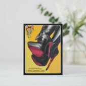 「ホリデー・ヒジンクス、味は酸っぱい絵を描だった ポストカード (スタンド正面)