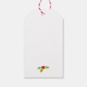 ホリデー ピース ラブ ジョイ クリスマス ホーリー フェスティブ ギフトタグ (裏面)