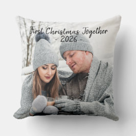 ホリデー ファースト クリスマス フォト 季节的 クッション
