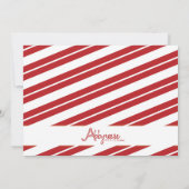 ホリデー ファースト バースデー 招待状, クリスマス 招待状 (裏面)