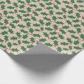 ホリデー フェスティブ クリスマスのラッピングペーパー ラッピングペーパー (角)