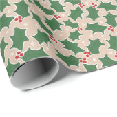 ホリデー フェスティブ クリスマスのラッピングペーパー ラッピングペーパー (ロールコーナー)